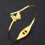 Butterfly Bracelet - Mother Daughter Linked Together - luxoz