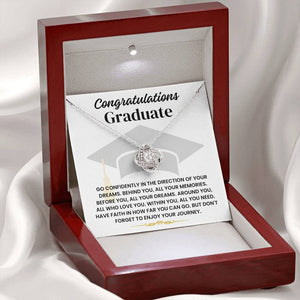 Congratulations - Graduate Necklace - All You Need - luxoz