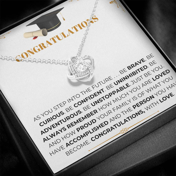 Congratulations- Graduation Necklace For Her - Meaningful Gift