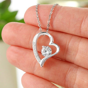 To Granddaughter-Forever Love Necklace-Gift That She Will Cherish Forever
