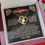 Daughter- S925 Sterling Silver Necklace- Love You Forever And Always Engraved