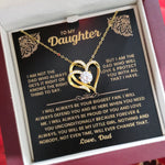 Daughter- S925 Sterling Silver Necklace- Love You Forever And Always Engraved