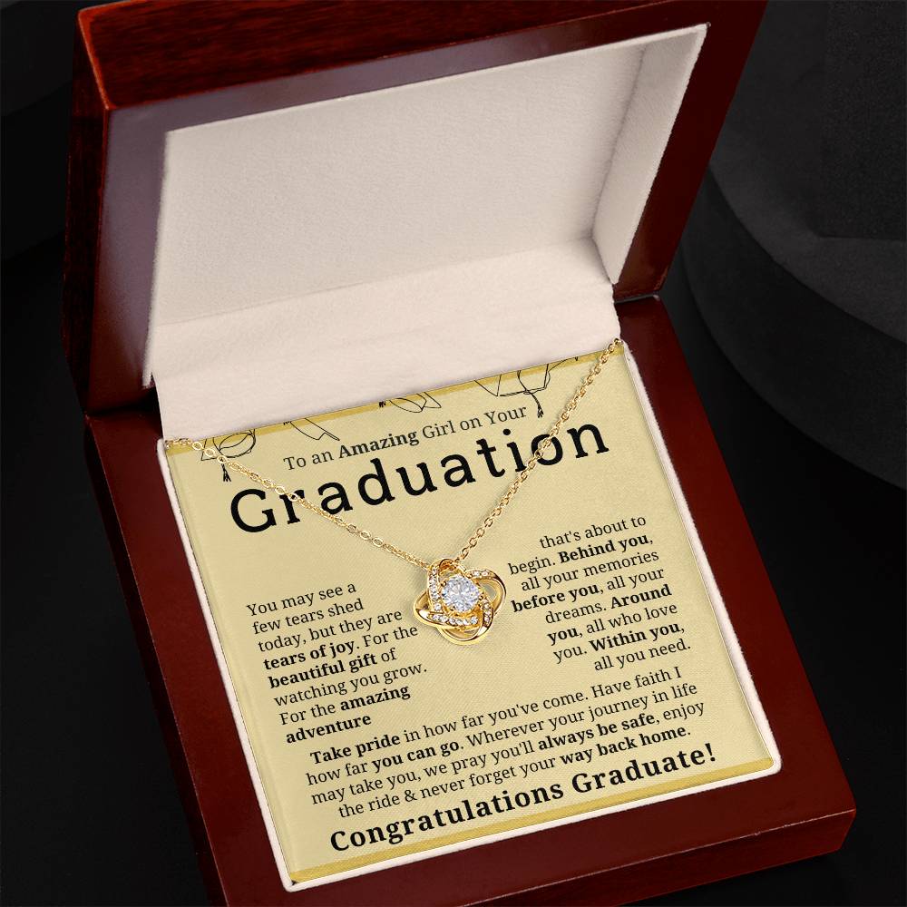 Graduation Gift for Graduate - Necklace for Graduate - luxoz