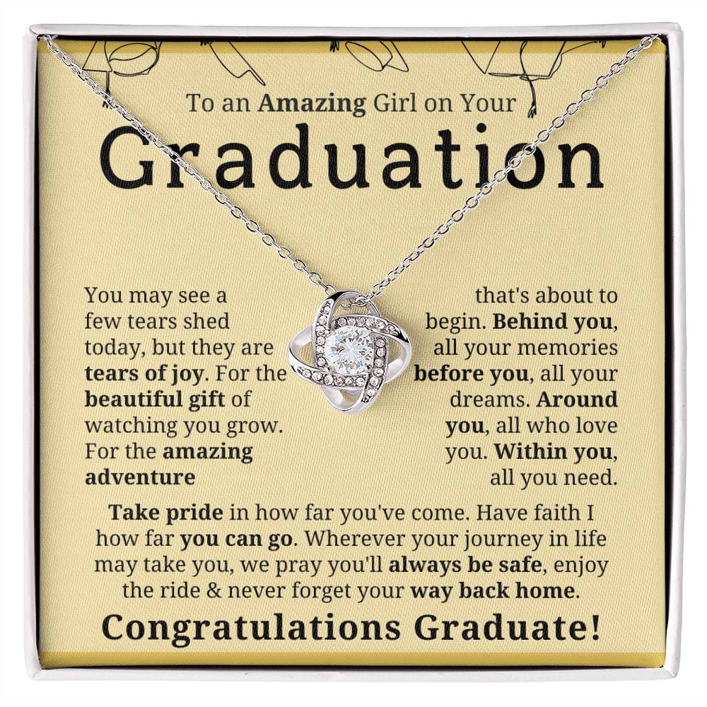 Graduation Gift for Graduate - Necklace for Graduate - luxoz