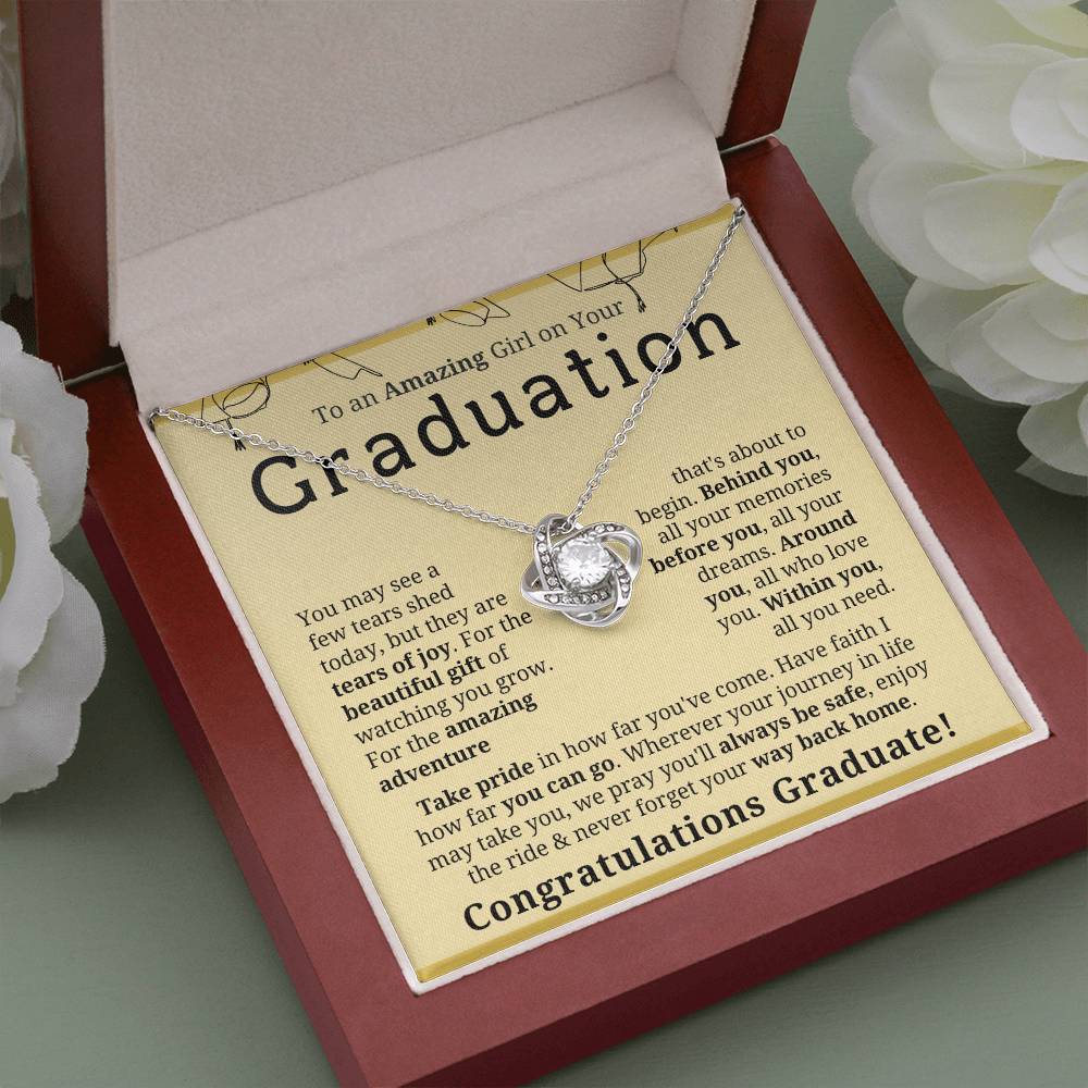 Graduation Gift for Graduate - Necklace for Graduate - luxoz