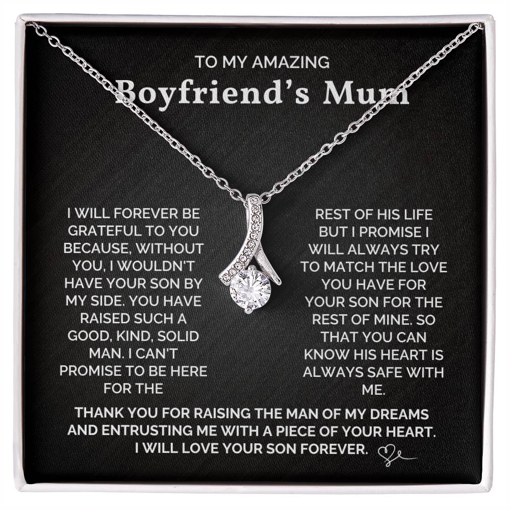 To My Amazing Boyfriend's Mum - I Will Forever Be Grateful To You - Necklace - luxoz