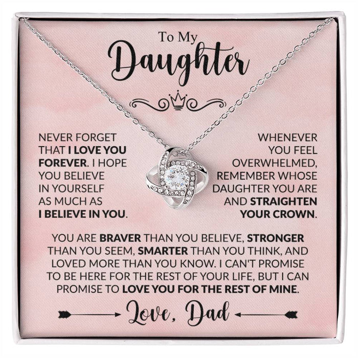 To My Love - Forever Necklace - Never Forget That I Love You