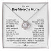 To My Boyfriend's Mum-Loveknot Necklace- I Can't Promise To Be Here - luxoz