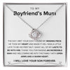 To My Boyfriend's Mum-Loveknot Necklace-I Was Falling In Love With A Boy - luxoz