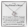 To My Boyfriend's Mum-Loveknot Necklace-The Day I Met Your Son - luxoz