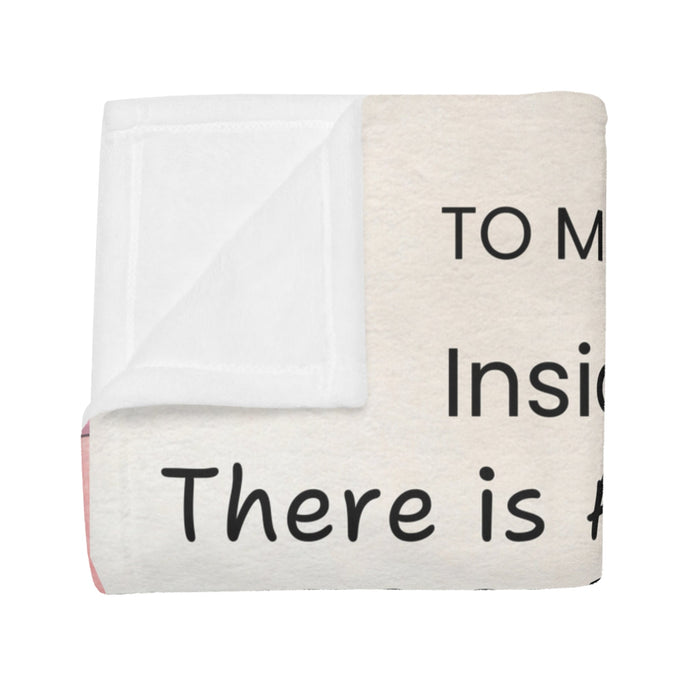 To My Daughter - Plush Fleece Blanket from Mum - You'll Always Be My Baby Girl
