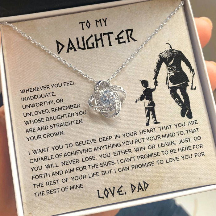 To My Daughter - You Are Capable of Achieving Anything - Necklace