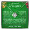 To My Daughter - You're The Most Precious Gift - Necklace - luxoz