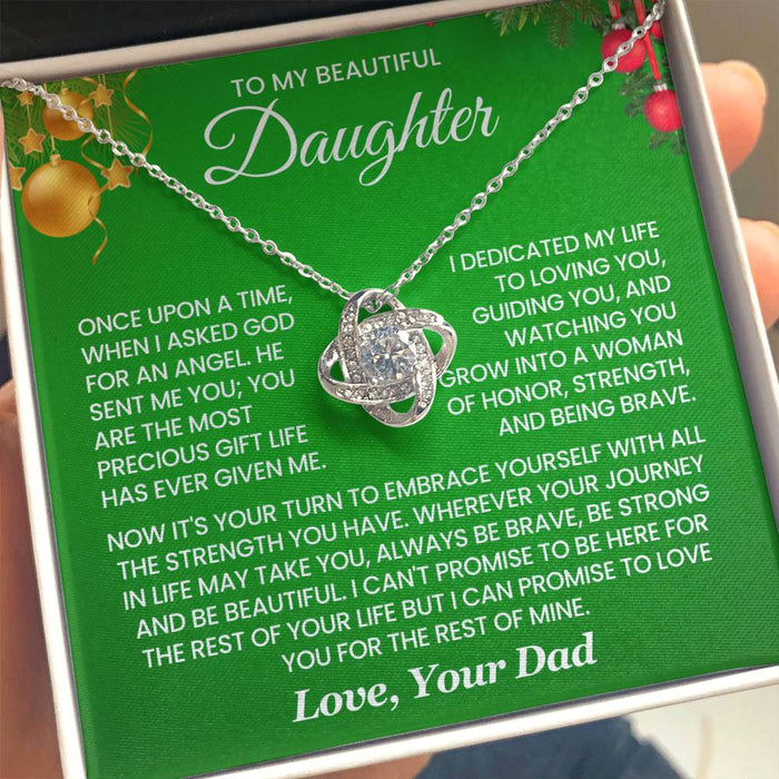 To My Daughter - You're The Most Precious Gift - Necklace