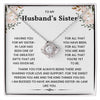 To My Husband's Sister - I Am Blessed To Have You - luxoz