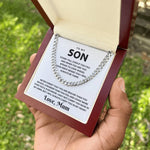 To My Son - Cuban Chain - I May Not Carry You In My Arms - luxoz