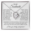 To My Soulmate - IForever Love Necklace - I Love You - luxoz