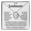 To My Soulmate - The Day I Met You, My Life Changed - Forever Love Necklace - luxoz