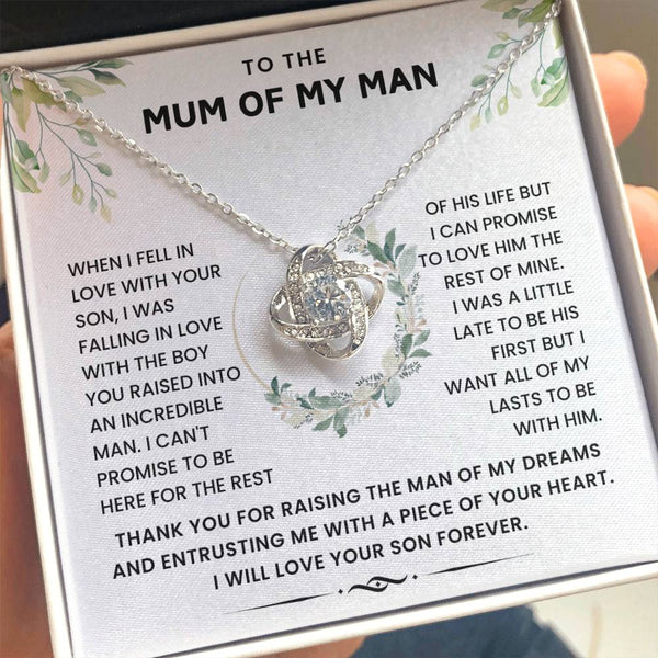 Mum of My Man Necklace – Show Your Gratitude – luxoz