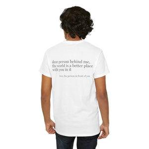You Are Enough - Inspirational Unisex Tee, Positive Message Shirt, Self-Love T-Shirt, Gift for Friends, Motivational Apparel
