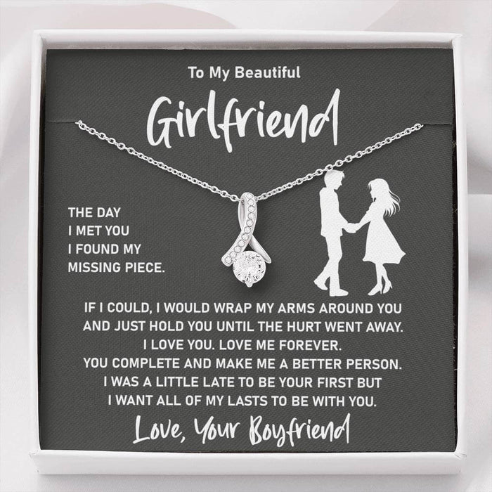 To My Beautiful Girlfriend- Alluring Necklace- If I Could