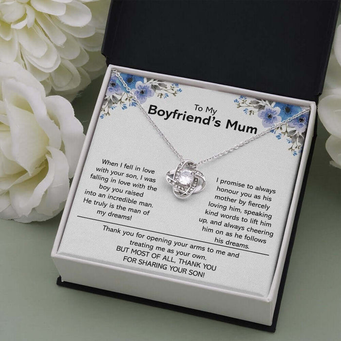 To My Boyfreind's Mum- Lovenkot Necklace For Boyfrined's Mother