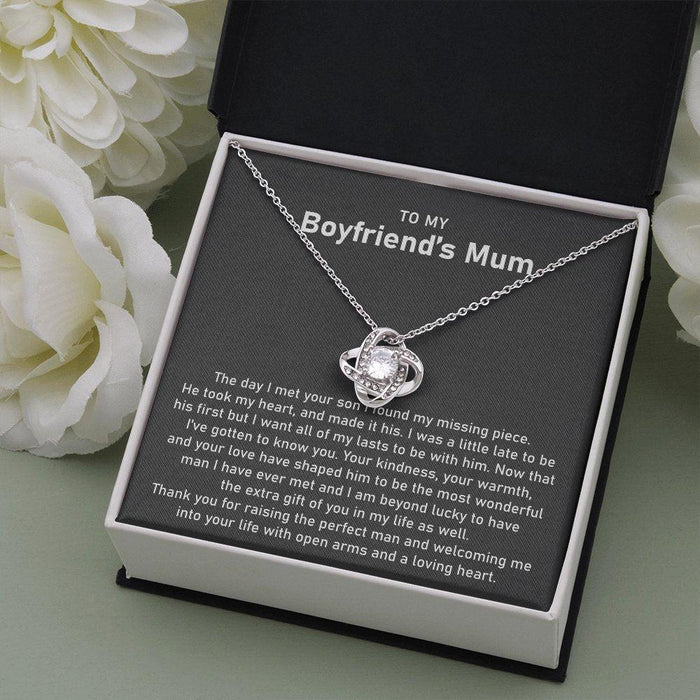 Mother In Law Necklace-Loveknot Necklace-Christmas Present