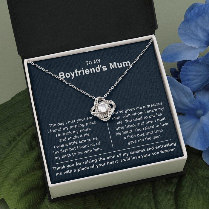 To My Boyfriend's Mum-Meaningful Necklace Gift Set