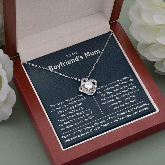 To My Boyfriend's Mum-Meaningful Necklace Gift Set
