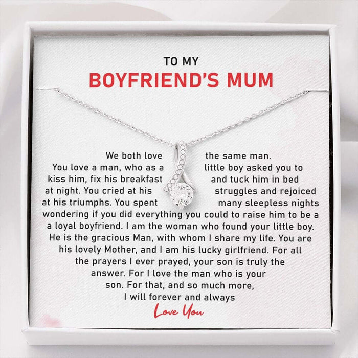 To My Boyfriend's Mum-Alluring Necklace-Gifts For Christmas