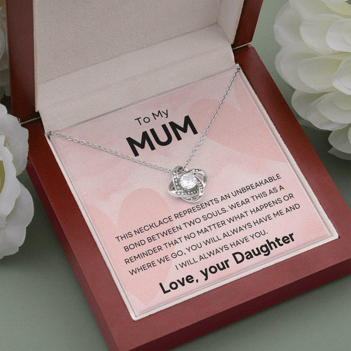 A Silver Necklace for Mum That Says It All