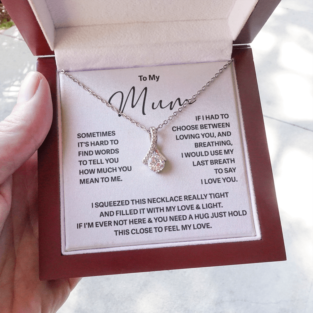 To my man online necklace