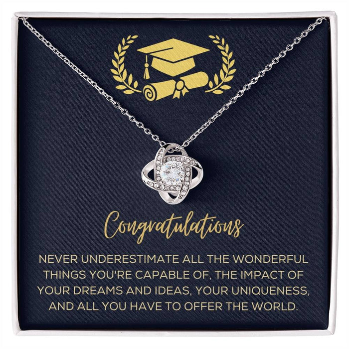 Congratulations- Graduation Necklace For Her