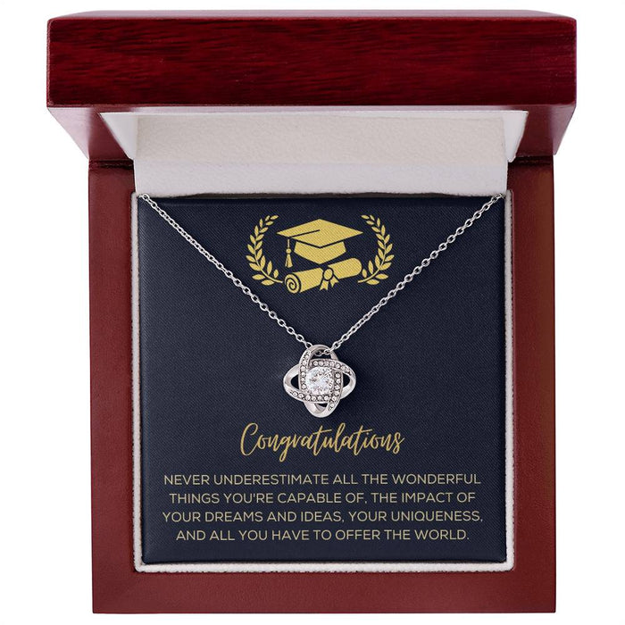 Congratulations- Graduation Necklace For Her