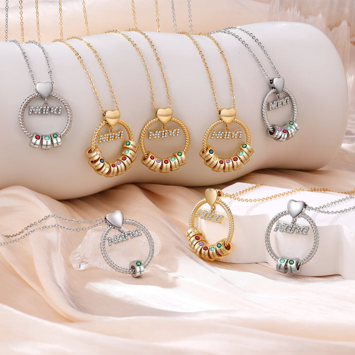 Custom Birthstone Necklace