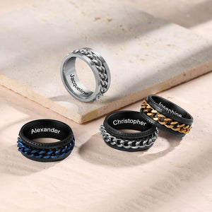 Ring for Men | Fidget Rings for Men | luxoz