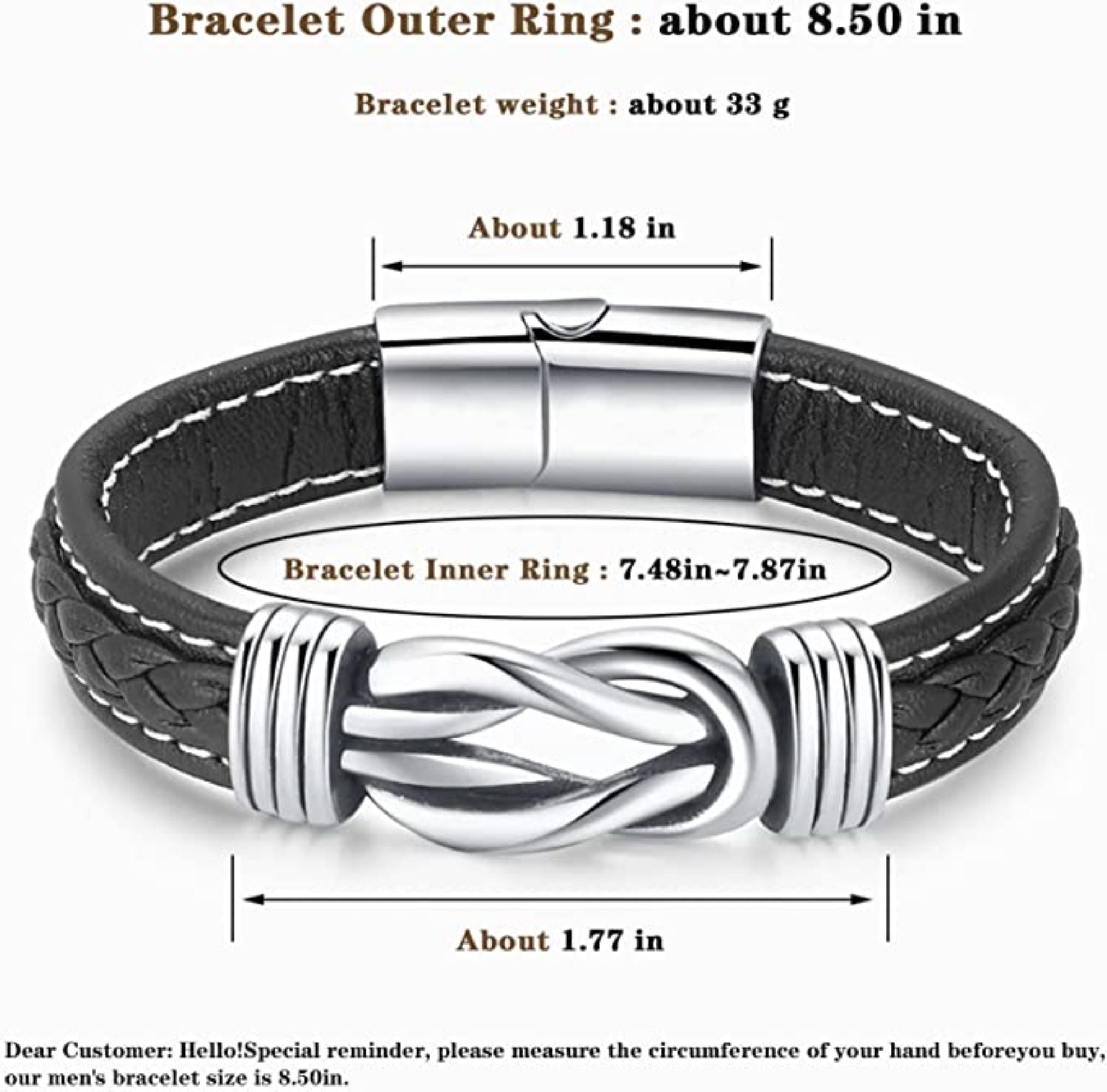Bracelet for Son | Engraved Bracelet | luxoz