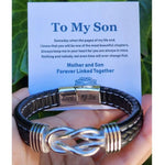 Bracelet for Son | Engraved Bracelet | luxoz