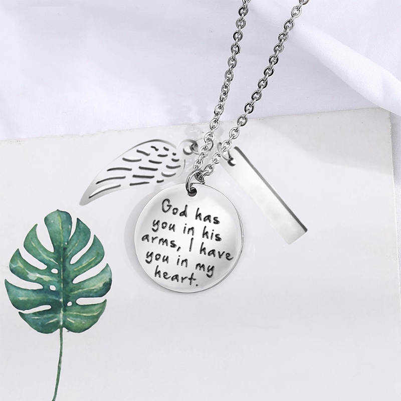 God Has You In His Arms I Have You In My Heart - A Keepsake For Keeping Your Husband Close To Your Heart - luxoz