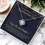 Graduation Day Necklace For Her- Loveknot Necklace - luxoz