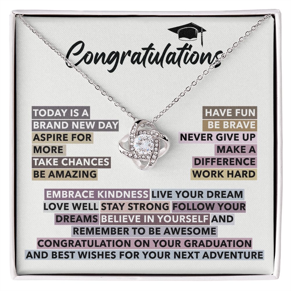 Sentimental Graduation Gift Graduation Necklace For Her With Heartfelt AU – Luxoz