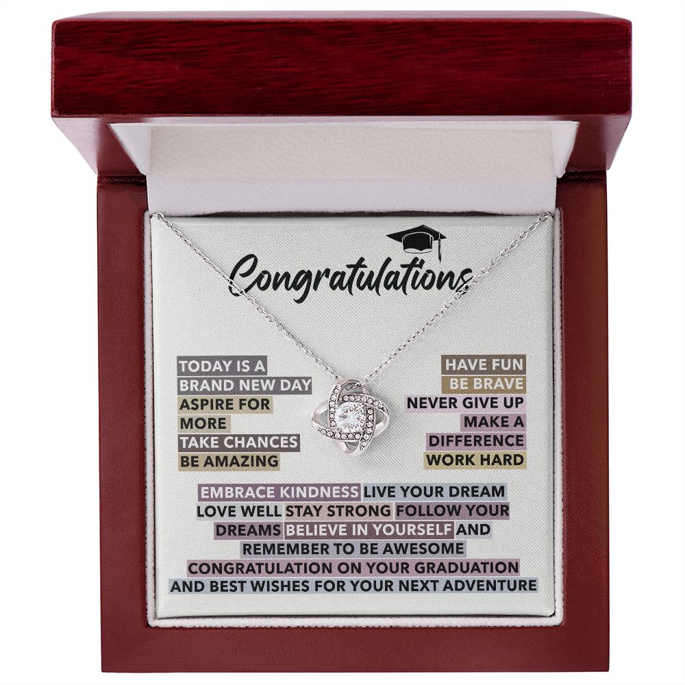 Sentimental Graduation Gift Graduation Necklace For Her With Heartfelt AU – Luxoz