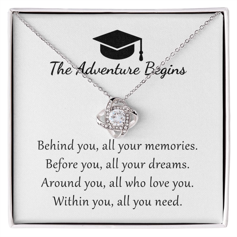 Graduation Necklace For Her- With Message Card – Luxoz
