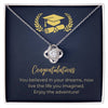 Graduation Necklace For Her- Loveknot Necklace - luxoz