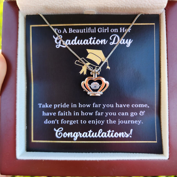 Graduation Necklace Jewellery For Her-Crown Necklace
