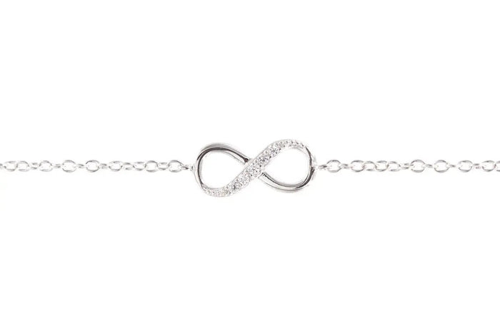 Infinity Bracelet- S925 Sterling Silver Bracelet