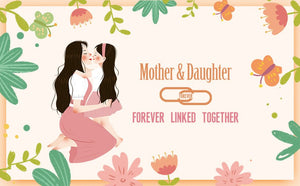 Mother And Daughter Gifts- S925 Mother & Daughter Forever Linked Together Necklace - luxoz