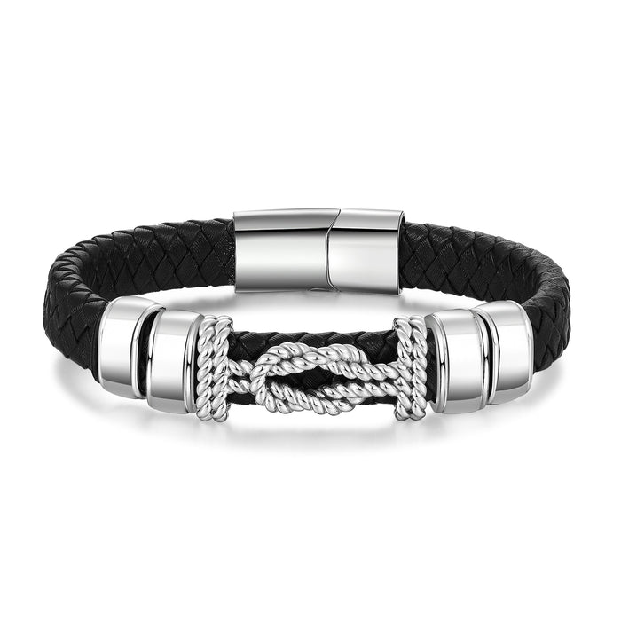 Personalised Bracelet For Men-Stainless Steel Men Bracelet