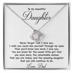 necklace for daughter from dad