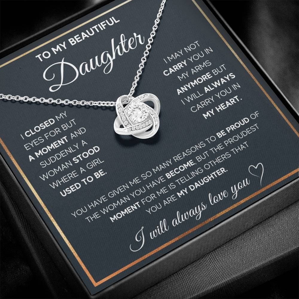 To My Beautiful Daughter-Alluring Beauty Necklace-Gift For Daughter Fr –  Ariya Jewelry